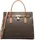 Michael Kors LG Satchel Shopper Baumwolle/Synthetik Brown