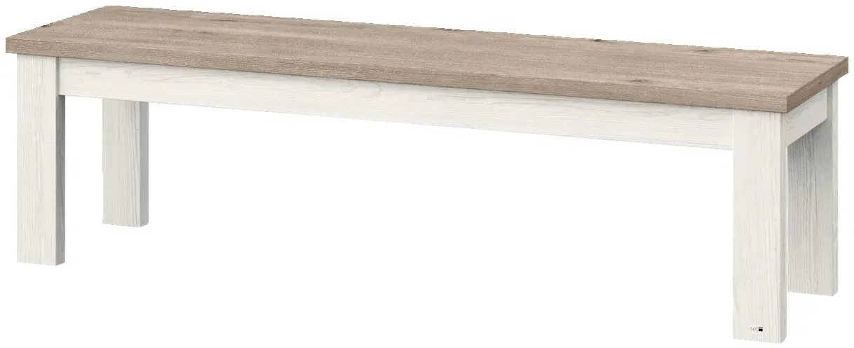Set one by Musterring Bank SET ONE YORK - B/H/T ca. 160.00x45.00x43.00