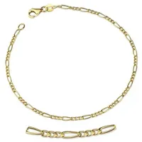 FIRETTI Goldarmband »Schmuck Geschenk Gold 333 Armkette Figarokette«, Made