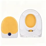 2-in-1-toilettensitz-set Für Erwachsene Und Kinder, Wc-sitz Mit Absenkautomatik, Eltern-kind-wc-sitz, Einfach Zu Montieren Und Zu Reinigen
