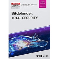 Bitdefender Total Security 2021 1 Gerät / 18 Monate (Code in a Box)|Standard|1|18 Monate|PC/Mac/Android|Download