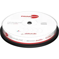PrimeOn CD-R 700MB bedruckbar 10er Spindel