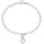 Amor Charm-Armband silberfarben 2038572 Größe 19 cm