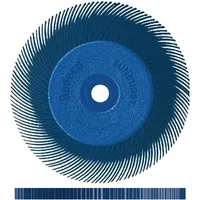 TYROLIT Radialbürste Sunburst Ø152xB152x25,4mm 400 Form DISC RA Alox/Korund