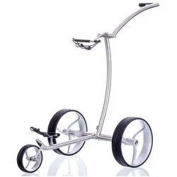 Elektro Golf Trolley walker Edelstahl, Lithium Akku, Bergabfahrbremse EINHEITSGRÖSSE