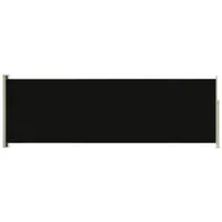 VidaXL Seitenmarkise Ausziehbar 200x600 cm Schwarz