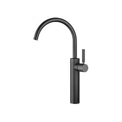 Dornbracht Meta Einhebelmischer 33534661-33 ohne Ablaufgarnitur, Ausladung 201mm, schwarz matt