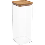 5five simply smart Lebensmittelbehälter ESKE, Bambusdeckel, 2 L