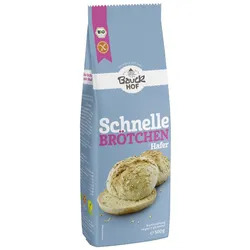 Bauckhof Schnelle Brötchen Hafer Backmix glutenfrei 500 g
