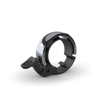 Knog Oi Classic Large Fahrradklingel grau/silber 23,8-31,8 mm