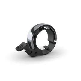 Knog Oi Classic Large Fahrradklingel grau/silber 23,8-31,8 mm