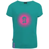 TROLLKIDS Logo Funktionsshirt Türkis 152