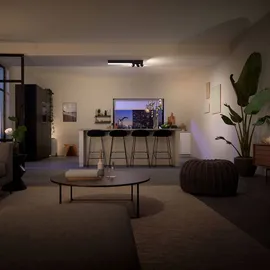 Philips Hue White and Colour Ambiance Centris 3-flg. schwarz