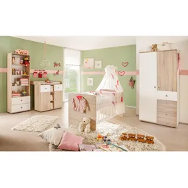 Stella Trading Kleiderschrank 2-türig ¦ holzfarben ¦ Maße cm B: 90 H: 190 T: 52.0