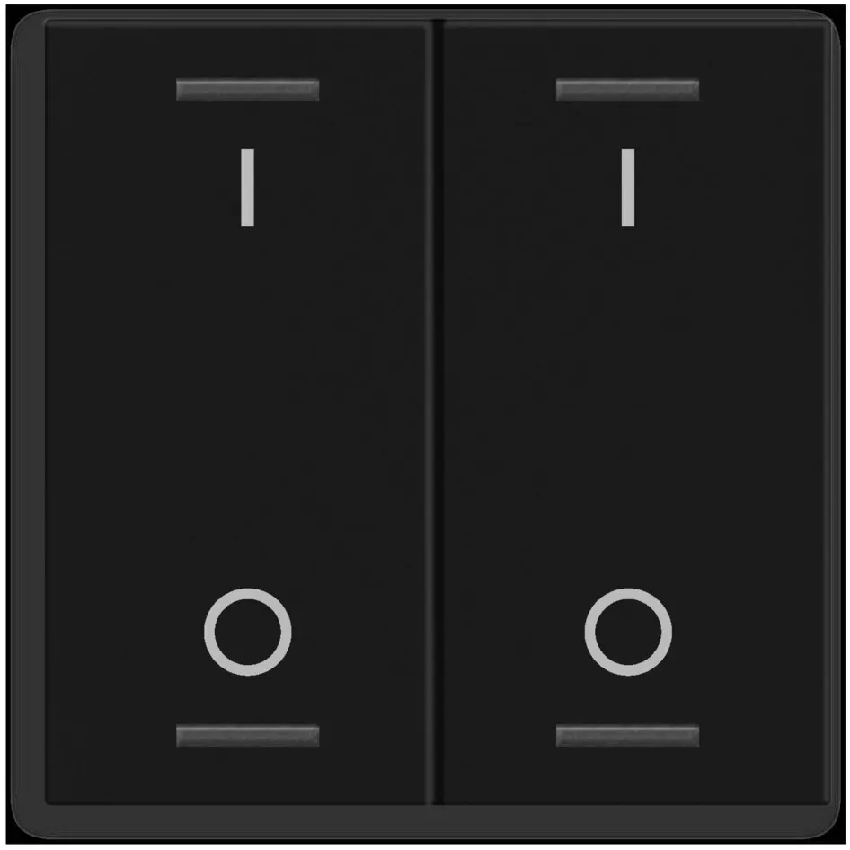 MDT technologies MDT Wippe KNXTasterLight55 BE-TAL55W206.B1