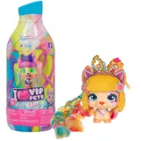 IMC TOYS VIP Pets Color Boost | Überraschungs-Hündchen mit 30 cm langen Haaren zum Stylen und Sammeln, Accessoires & farbige Haarkreide ab 3 Jahren geeignet