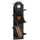 VCM Wandregal Sulda 33 x 26 x 107 cm Schwarz