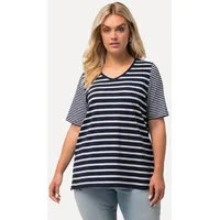 Ulla Popken Shirt in marine | Gr.: 42-44