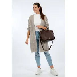 SURI FREY Umhängetasche Gitty Bowlingbag Brown dunkelbraun - Dunkelbraun