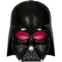 Star Wars Darth Vader elektronische Maske mit Sounds und englischen Sätzen, Kostüm für Kinder, Spielzeug für Jungen und Mädchen ab 5 Jahren