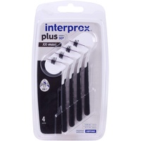 Interprox Plus XX Maxi Interdentalbürste, Schwarz, 6 Stück