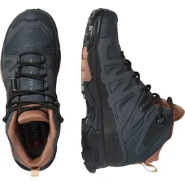 Salomon X Ultra 4 Mid GTX Damen Ebony/Mocha Mousse/Almond Cream 41 1/3