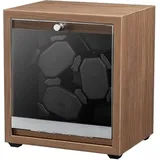 Olvy Uhrenbeweger für 3 Uhren, Watchwinder Extrem Leisem Motor, Flexiblem Uhrenkissen, Watch Winder Holz