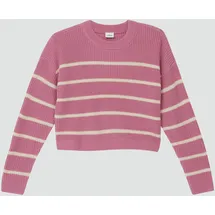 s.Oliver Strickpullover im Boxy Fit mit Streifenmuster - 158/164