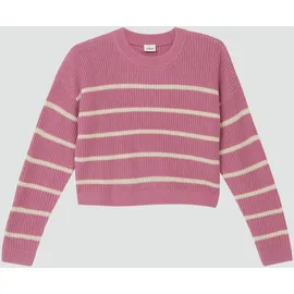 s.Oliver Strickpullover im Boxy Fit mit Streifenmuster - 158/164