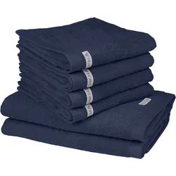 ROSS Handtuch Set »Sinfonie«, Set, 6 tlg., Frottier, beinhaltet: Handtücher und Badetücher ROSS Denim