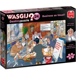 JUMBO 25013 Wasgij Destiny 24 - Business as Usual! - 1000 Teile