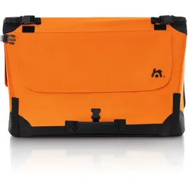 Maelson Soft Kennel Neon-Orange, 52 cm - faltbare Hunde-Transportbox