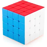 Maomaoyu Zauberwürfel 4x4 4x4x4 Original Speed Stickerless Magic Cube Puzzle Magischer Würfel für Schneller und Präziser mit Lebendigen Farben