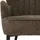 Mendler Lounge-Sessel HWC-K37 Chenille 75 x 80 x 75 cm grün-braun mit Kissen