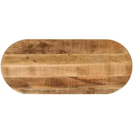vidaXL Tischplatte Braun Mangoholz 80 x 40 x 2,5 cm