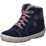 superfit Groovy med lammeskindforing varm foret Schneestiefel, Blau Rosa 8000, 23 EU