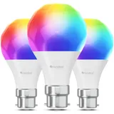 Nanoleaf Essentials Matter Smart Bulb B22 - 3er-Set - Weiß