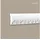 PROFHOME DECOR Wand- und Friesleiste 200 cm x 2 cm x 5,3 cm