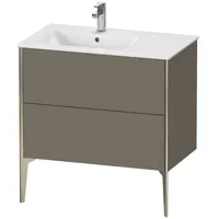 Duravit XViu Waschtisch-Unterschrank XV44860B190 81x48x59,4cm, 2 Auszüge, Becken links,