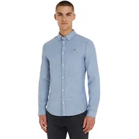 Tommy Jeans Slim Stretch Oxford Shirt«, mit Flaglabel auf der Brust, Gr. XL