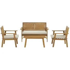 Möbel Kraft Tarragona Loungeset braun