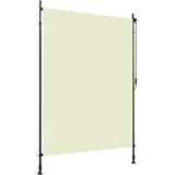 vidaXL Außenrollo 150 x 270 cm creme