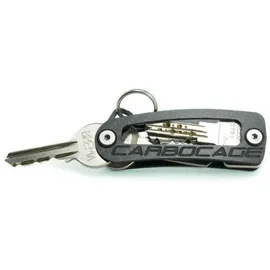 Carbocage Key Organizer 14 Schlüssel Aluminium  Schwarz