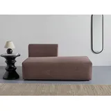 LeGer Home by Lena Gercke Chaiselongue LYZA Open end 152 x 96 x 74 cm 1-tlg. Braun