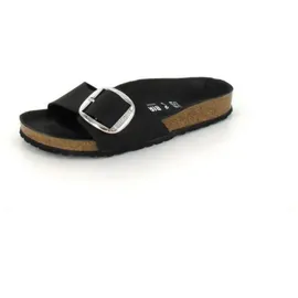 Birkenstock Madrid Birko-Flor schmal schwarz metallic 38