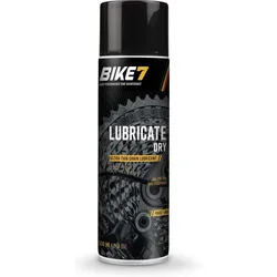 Fahrradzubehör Ultraleichtes Kettenschmiermittel - Bike7 Lubricate Dry 500ml farblos|SCHWARZ 0.5 LITER
