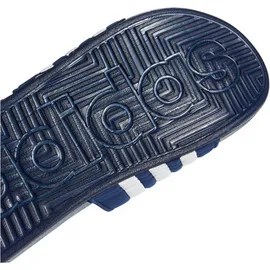 adidas Adissage Badeschlappen Dark Blue / Cloud White / Dark Blue 50