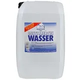 Robbyrob Destilliertes-Wasser UV-bestrahlt, chemisch rein, demineralisiert, Kanister, 25 Liter