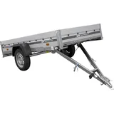 Anhänger mit Aluminiumseitenwänden 264x125 Unitrailer Garden 264 KIPP ALU