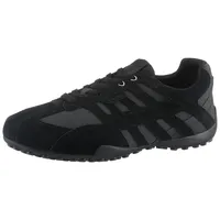 GEOX Herren Uomo Snake A Sneaker Black, 45 EU